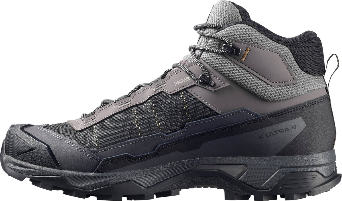Salomon Men's X Ultra 5 Mid GORE-TEX Walking Boots - Grey