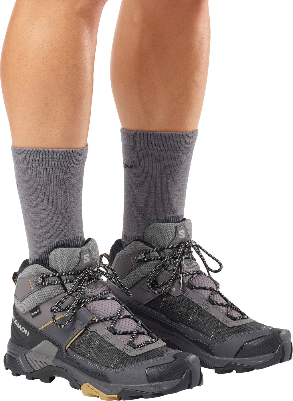 Salomon Men's X Ultra 5 Mid GORE-TEX Walking Boots - Grey