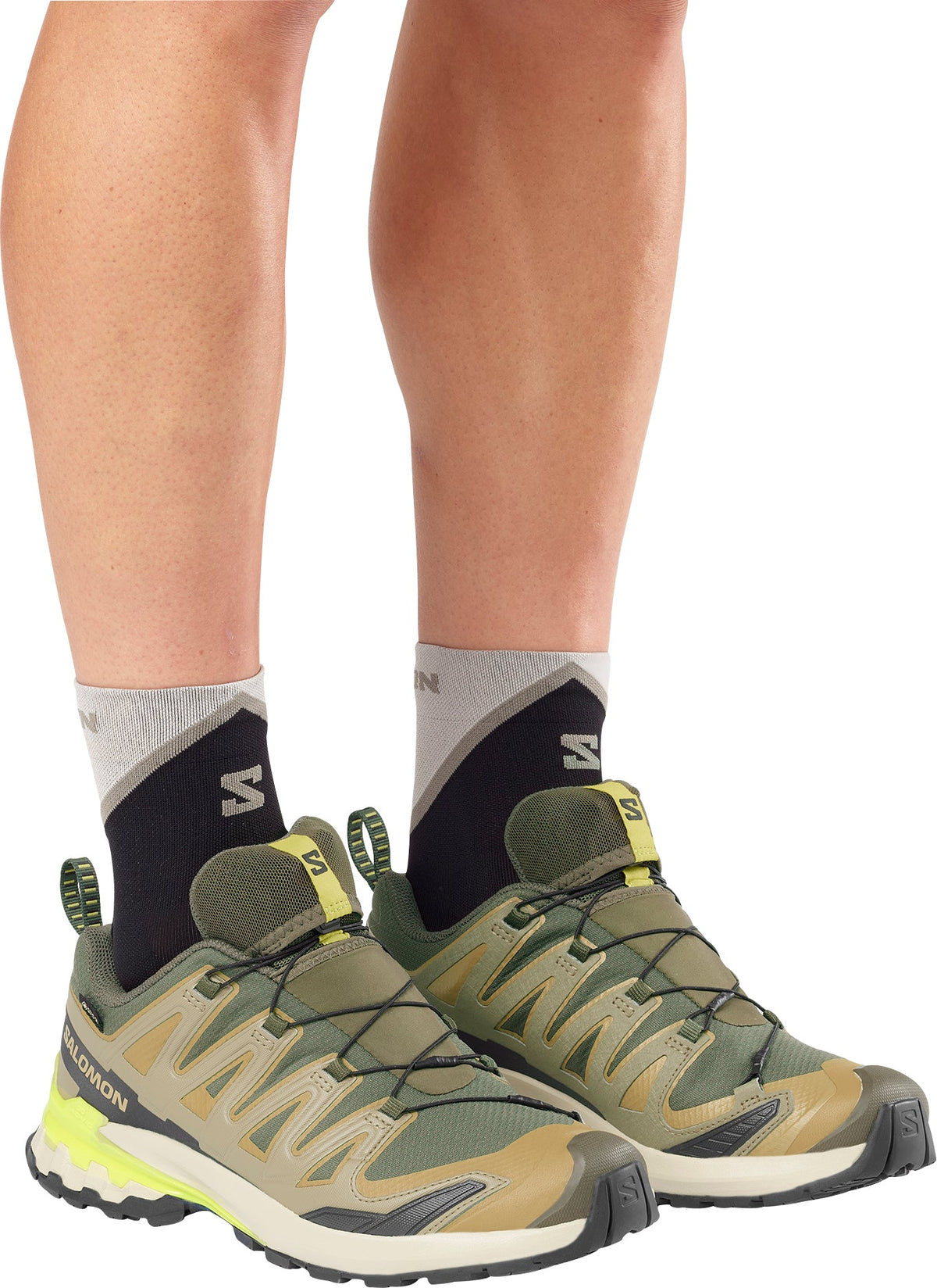 Salomon Men's XA Pro 3D V9 GORE-TEX Trail Running Shoes - Green