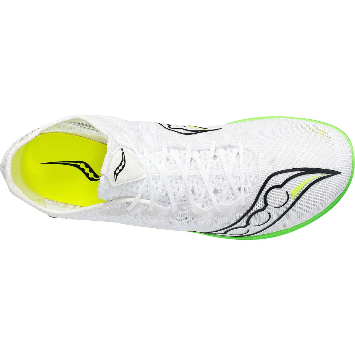 Saucony Men's Endorphin Cheetah Running Spikes - White