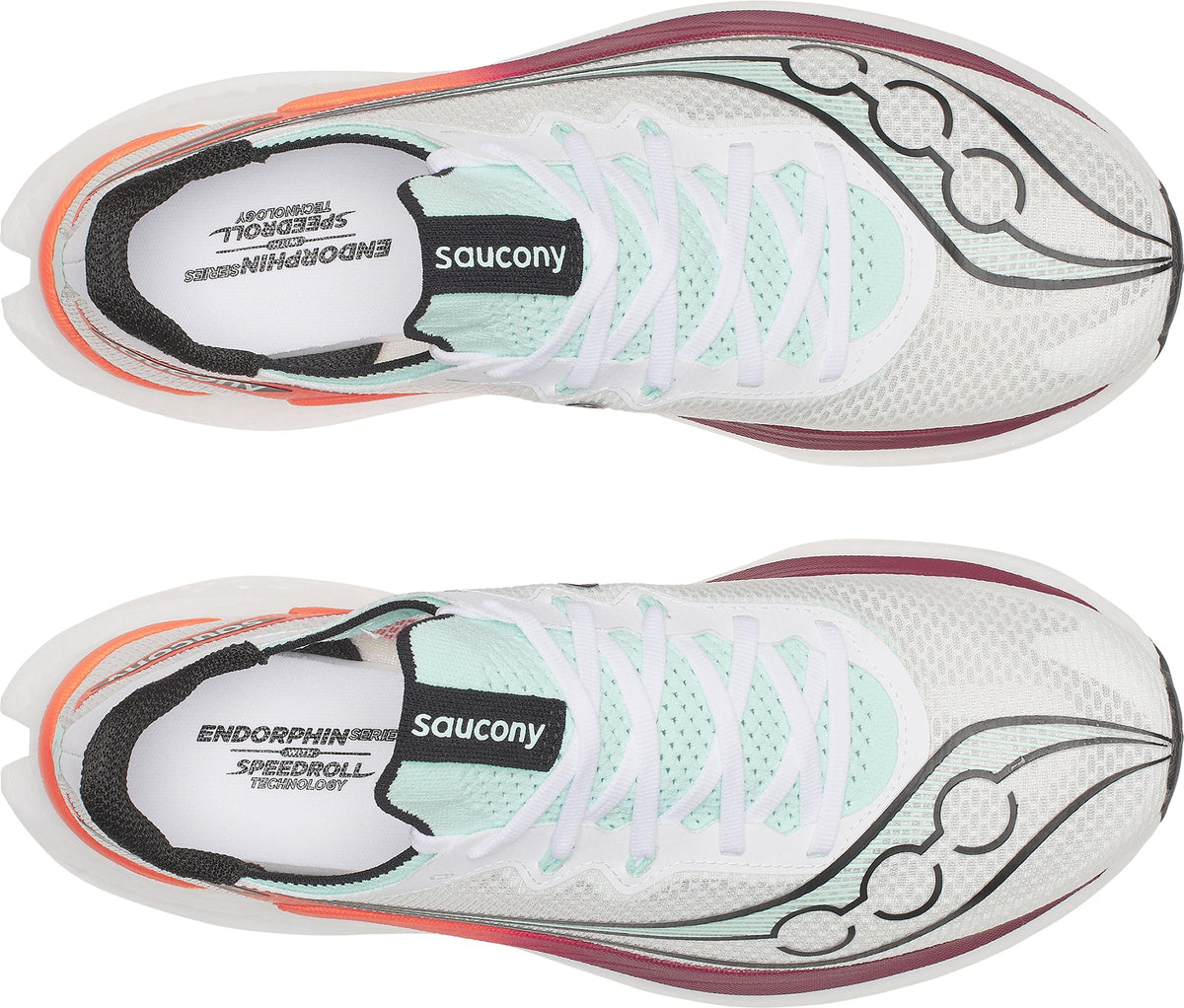 Saucony Men's Endorphin Pro 5 Running Shoes - White