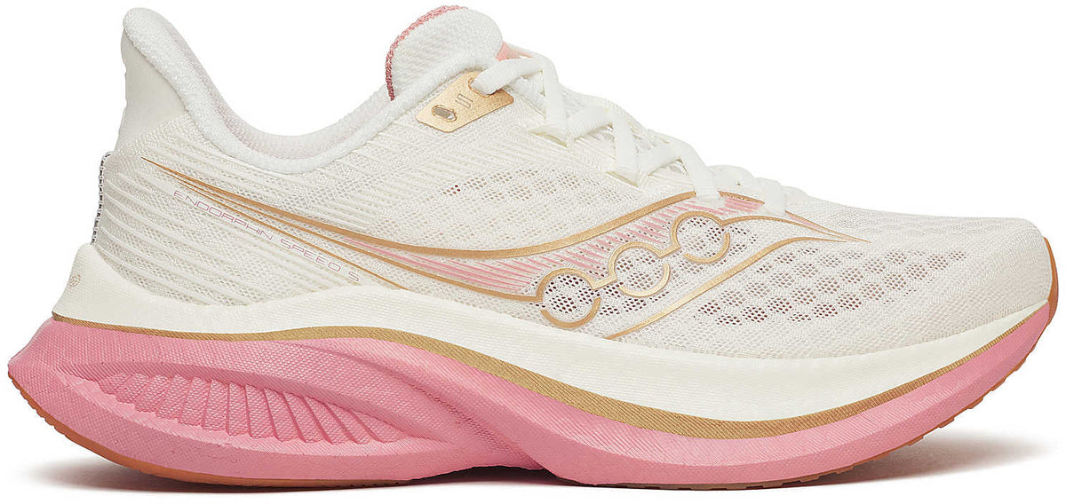 Saucony Women's Endorphin Speed 5 Running Shoes - Cream