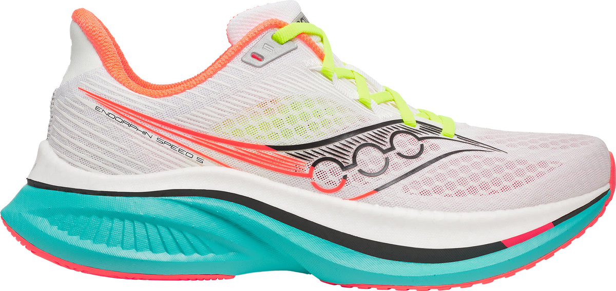 Saucony Men's Endorphin Speed 5 Running Shoes - White