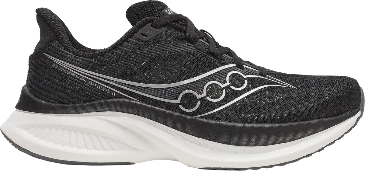 Saucony Men's Endorphin Speed 5 Wide Fit Running Shoes - Black