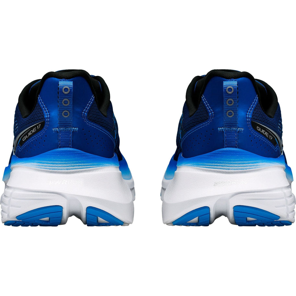 Saucony Men's Guide 17 Wide Fit Running Shoes - Navy