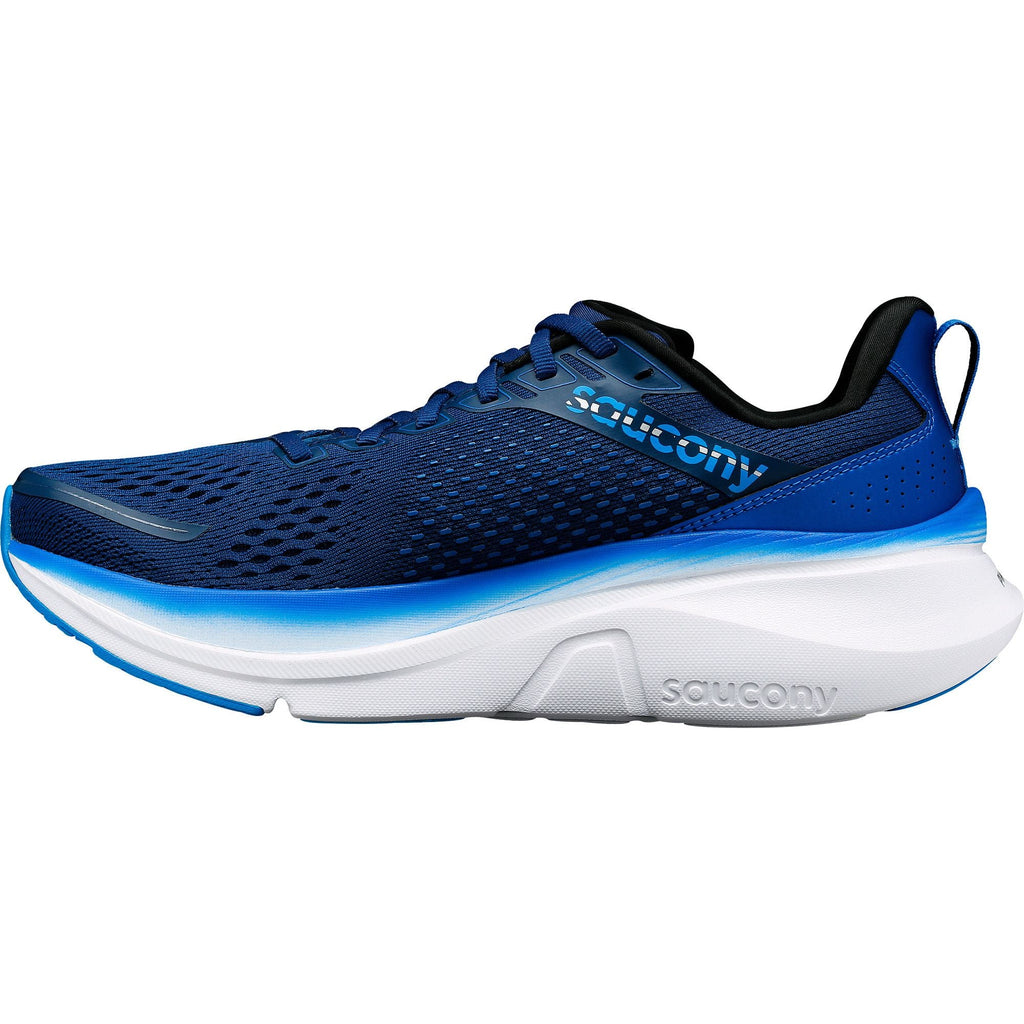 Saucony Men's Guide 17 Wide Fit Running Shoes - Navy