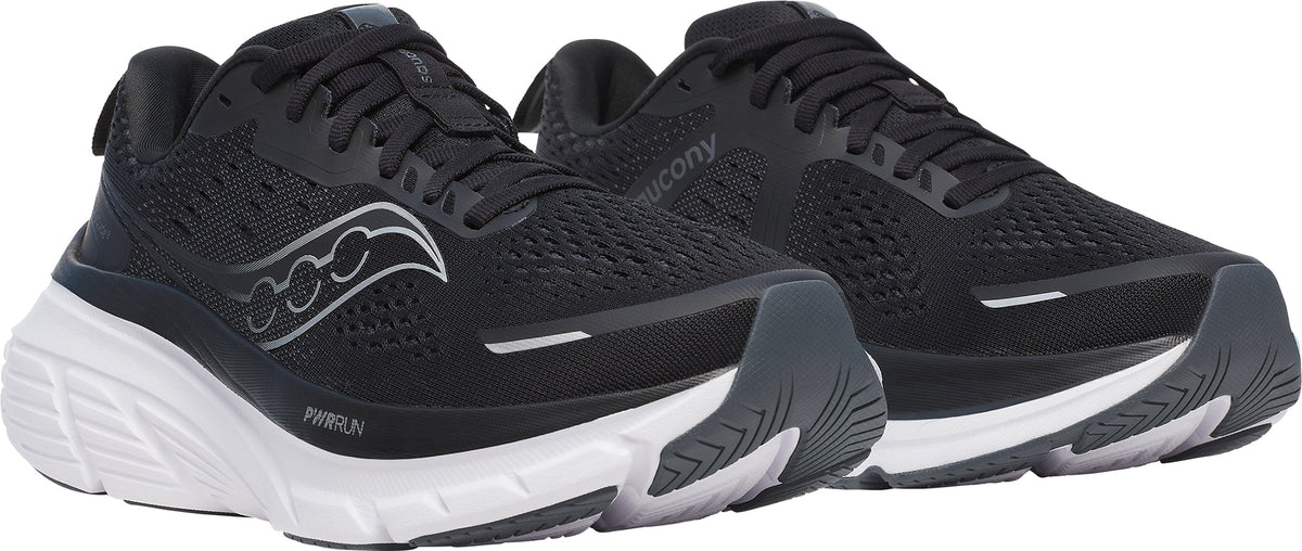 Saucony Women's Guide 18 Wide Fit Running Shoes - Black