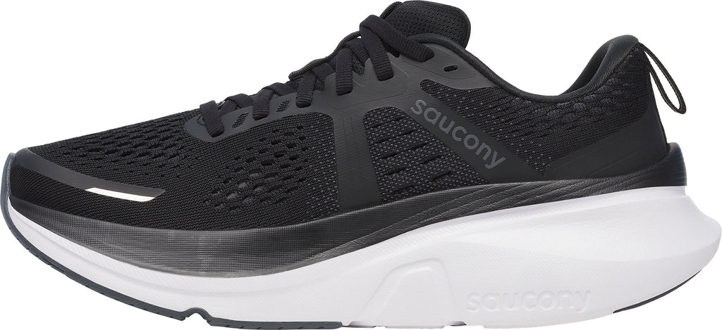 Saucony Women's Guide 18 Wide Fit Running Shoes - Black