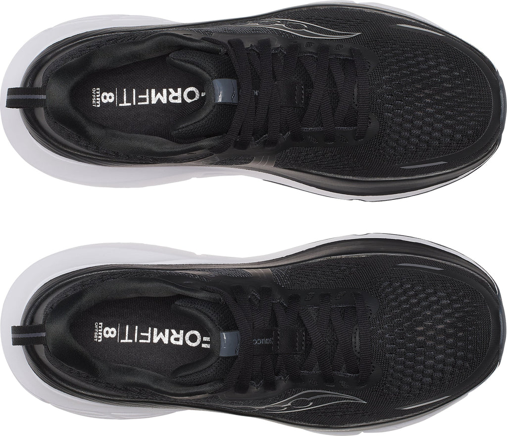 Saucony Women's Guide 18 Wide Fit Running Shoes - Black