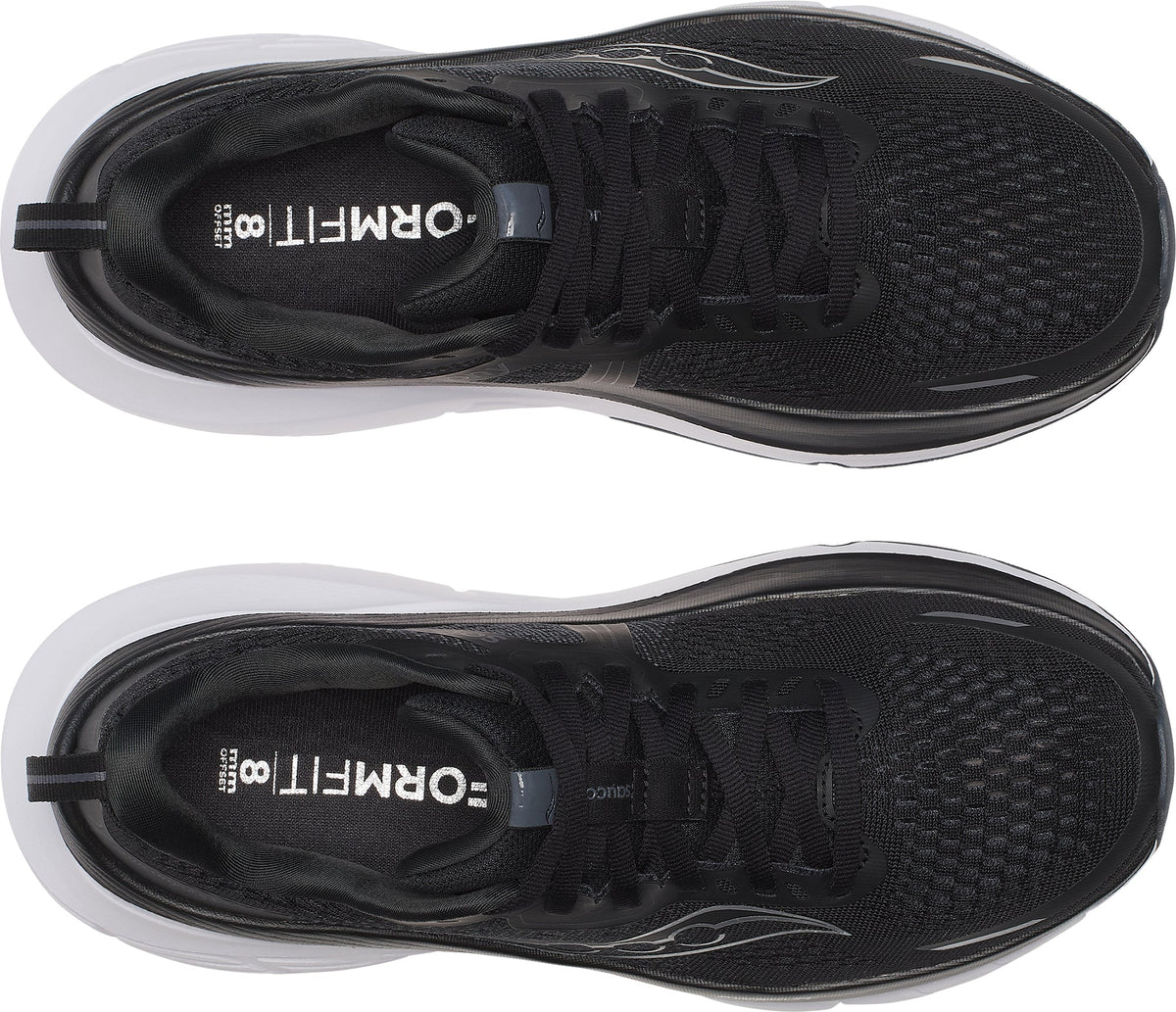 Saucony Women's Guide 18 Wide Fit Running Shoes - Black