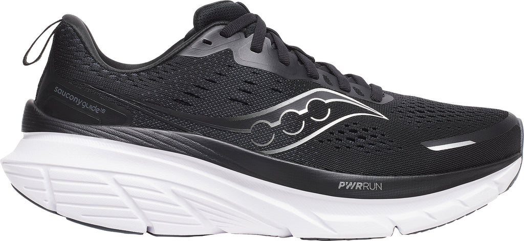 Saucony Men's Guide 18 Running Shoes - Black