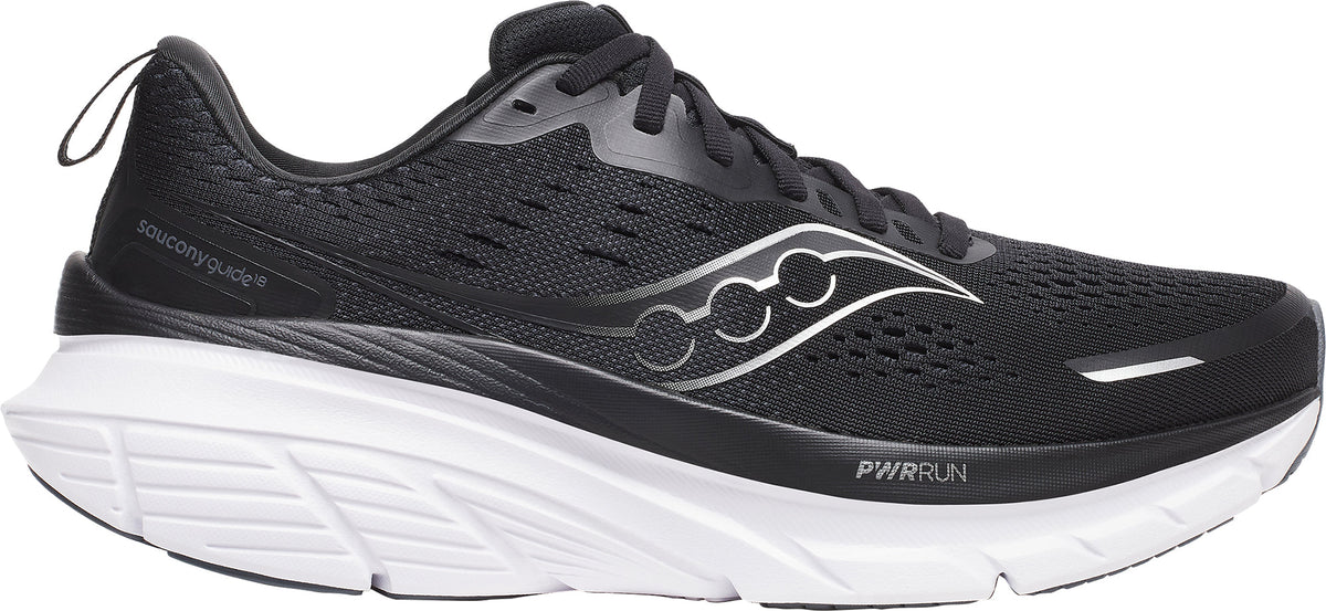 Saucony Men's Guide 18 Running Shoes - Black