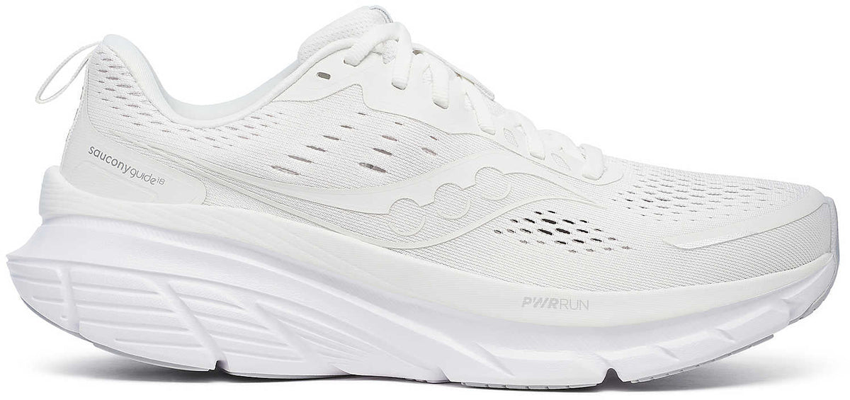 Saucony Men's Guide 18 Running Shoes - White