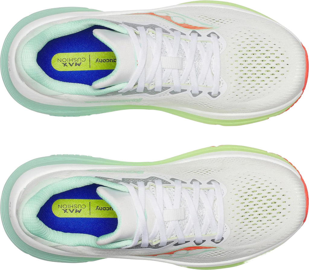 Saucony Women's Guide 19 Running Shoes - White