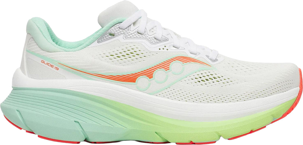 Saucony Women's Guide 19 Running Shoes - White