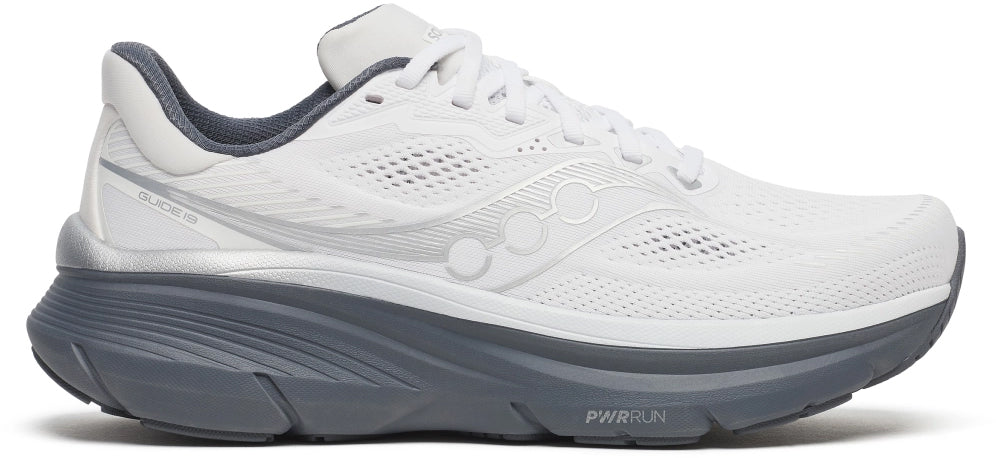 Saucony Men's Guide 19 Running Shoes - White