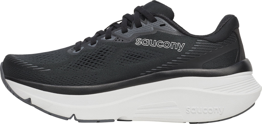 Saucony Women's Guide 19 Wide Fit Running Shoes - Black