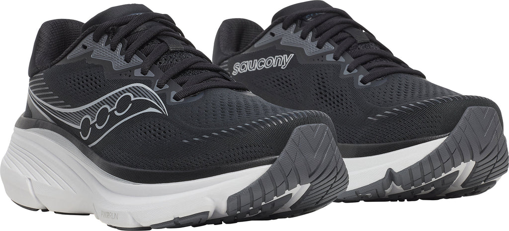 Saucony Men's Guide 19 Wide Fit Running Shoes - Black