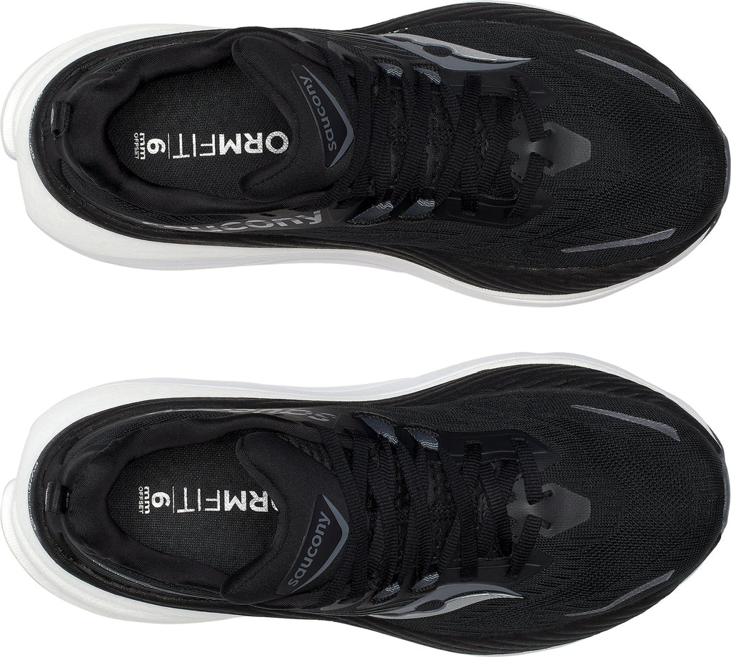 Saucony Women's Hurricane 24 Running Shoes - Black