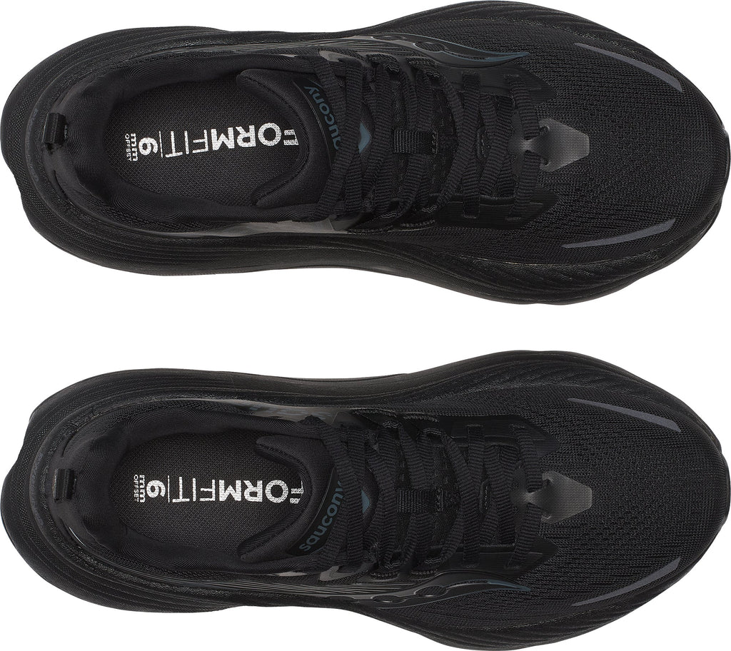 Saucony Women's Hurricane 24 Running Shoes - Black