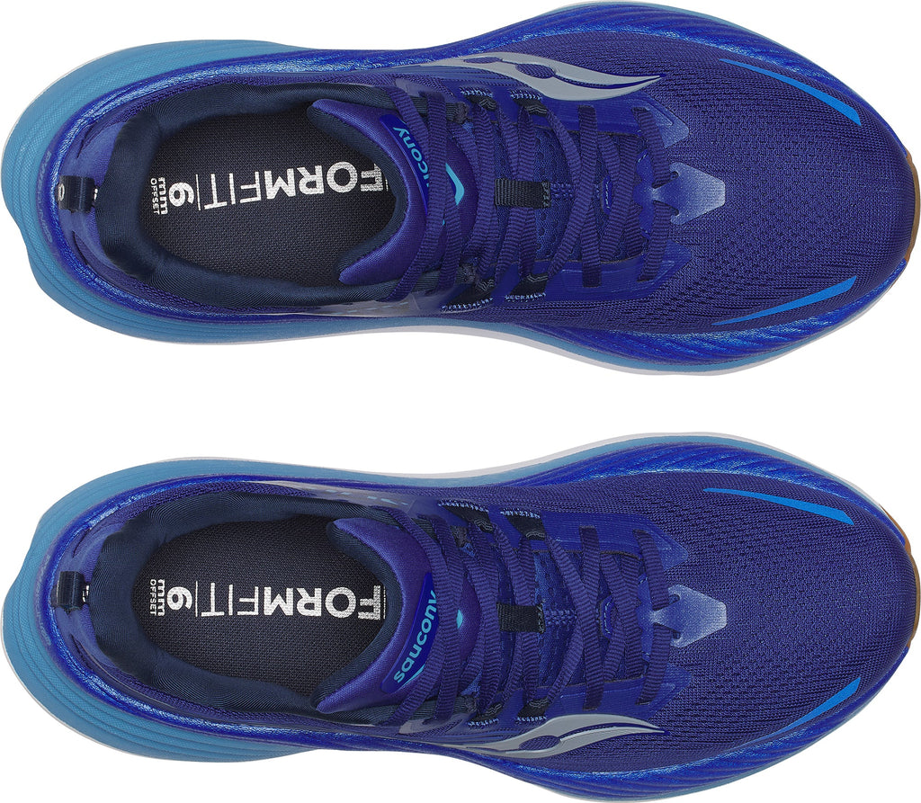 Saucony Men's Hurricane 24 Running Shoes - Blue