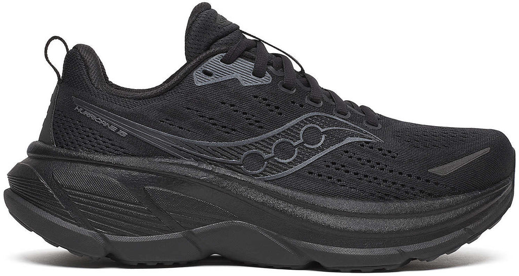 Saucony Women's Hurricane 25 Running Shoes - Black