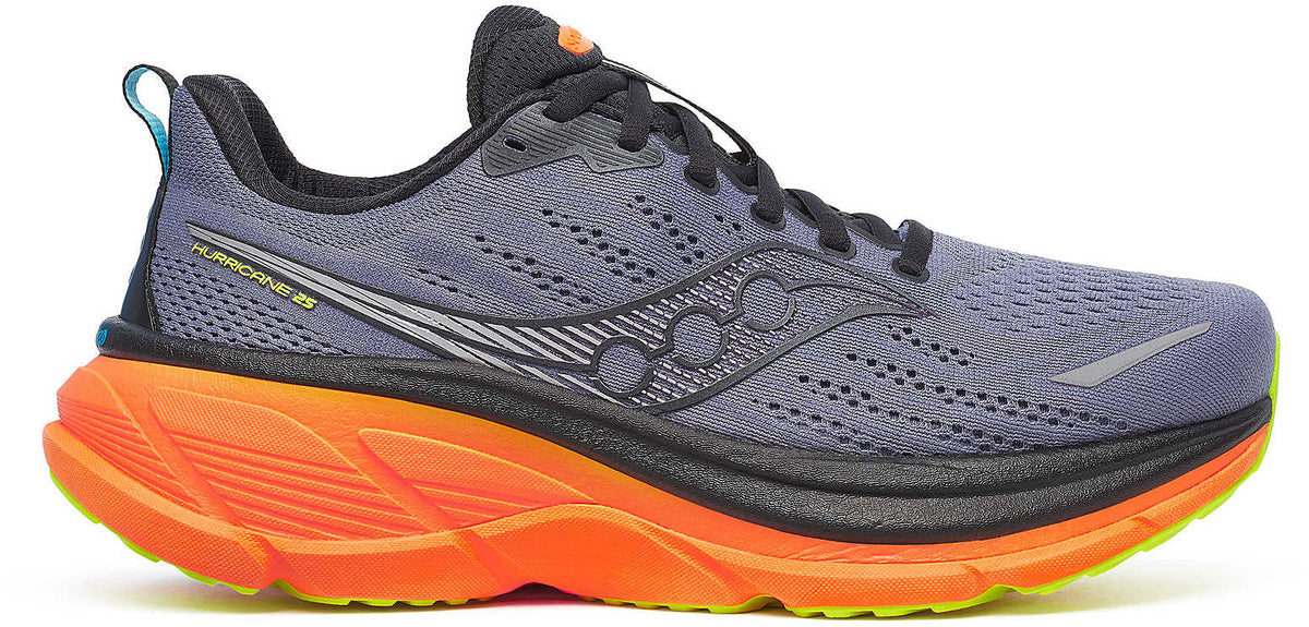 Saucony Men's Hurricane 25 Running Shoes - Grey