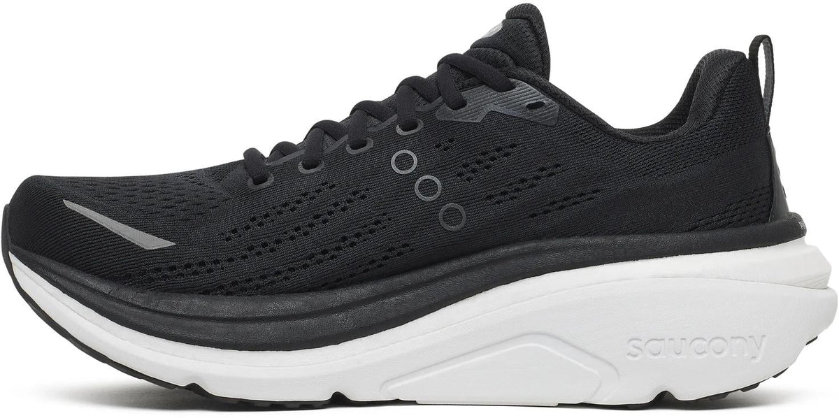 Saucony Men's Hurricane 25 Wide Fit Running Shoes - Black