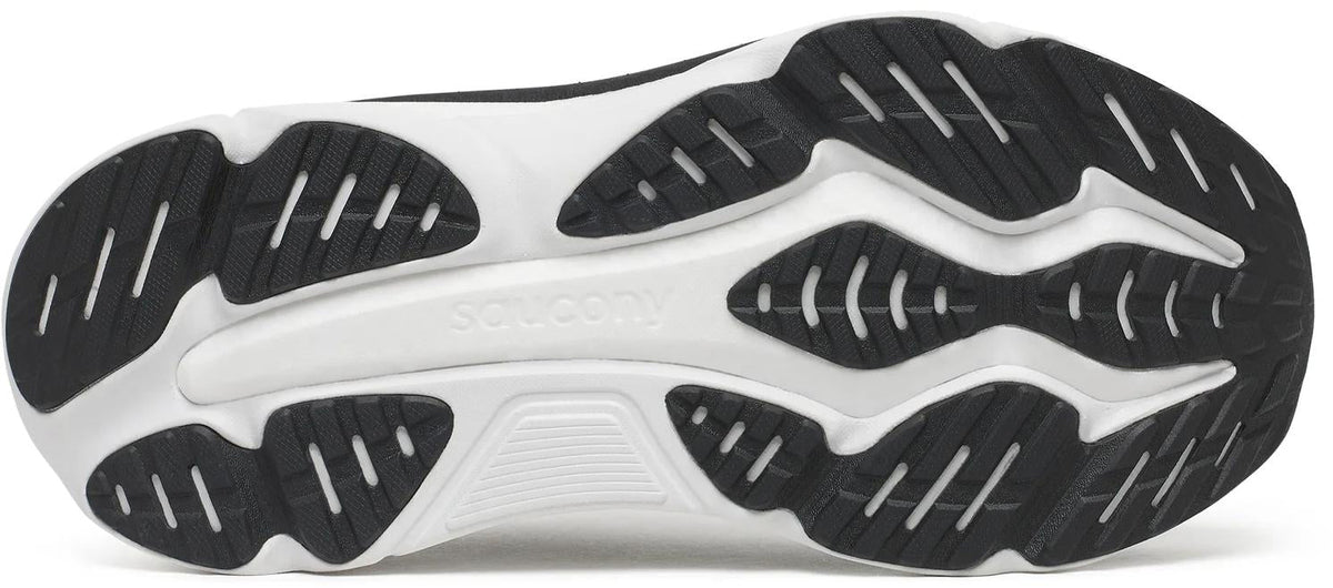 Saucony Men's Hurricane 25 Wide Fit Running Shoes - Black