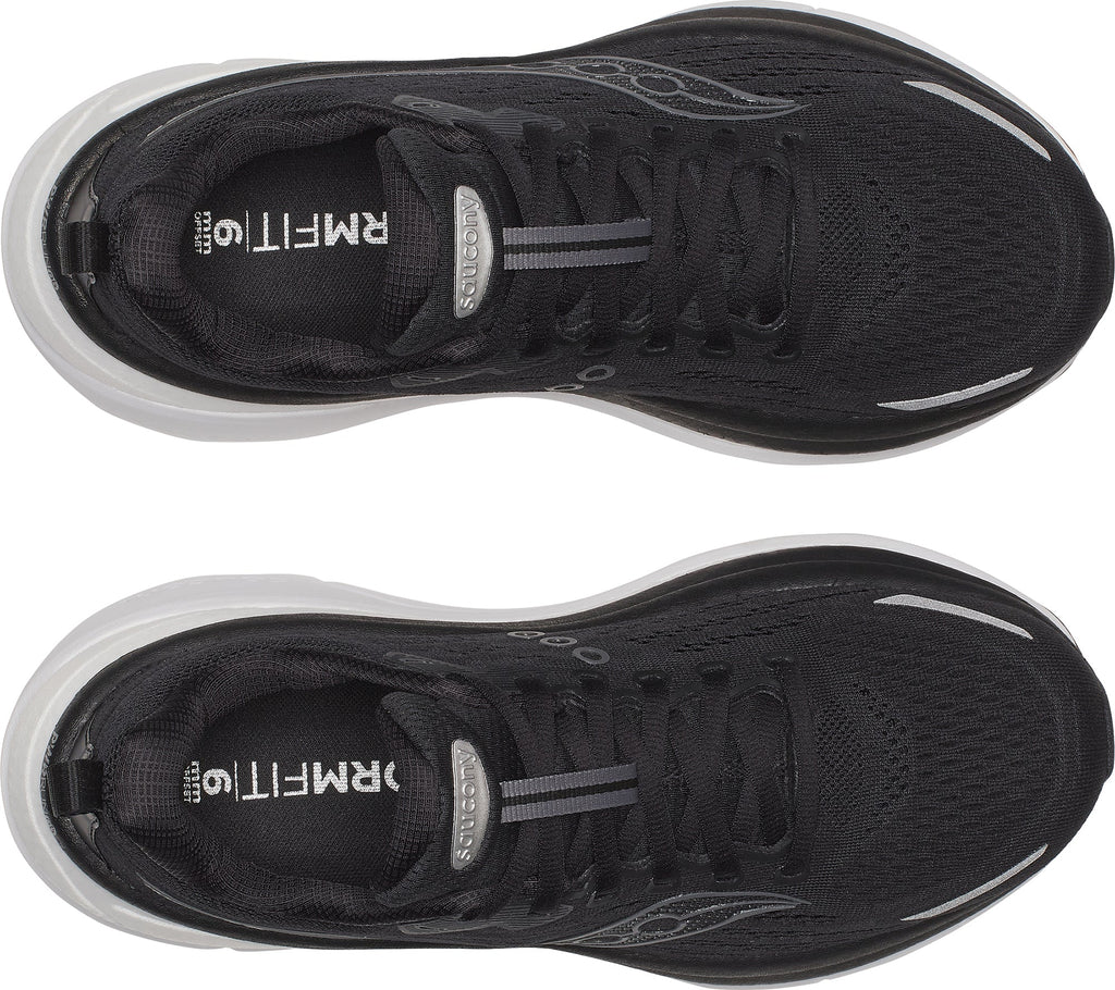 Saucony Women's Hurricane 25 Wide Fit Running Shoes - Black