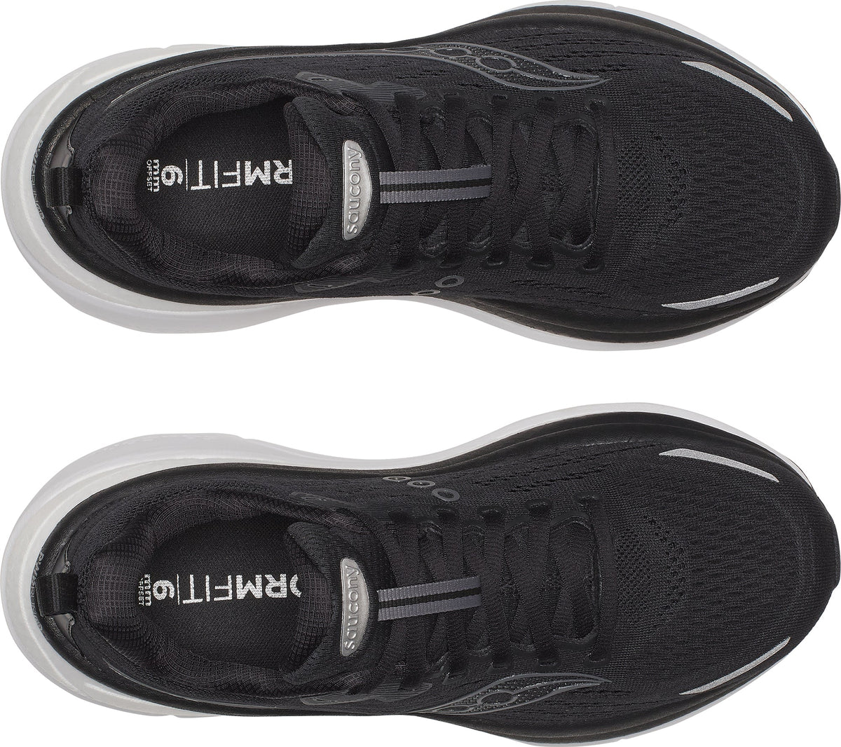 Saucony Women's Hurricane 25 Wide Fit Running Shoes - Black