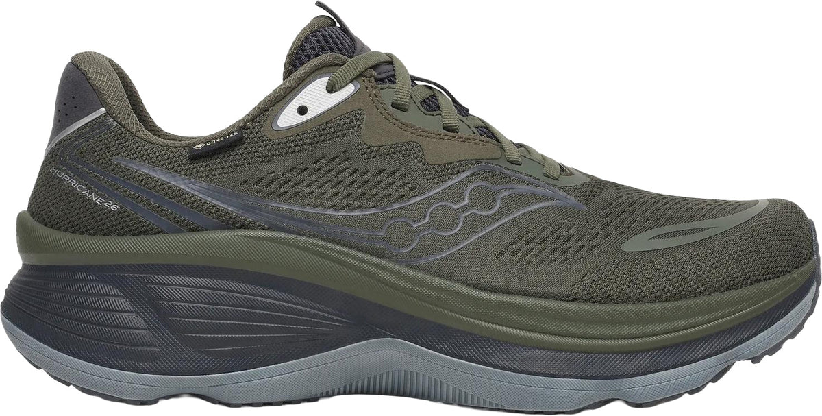 Saucony Men's Hurricane 26 GORE-TEX Running Shoes - Green