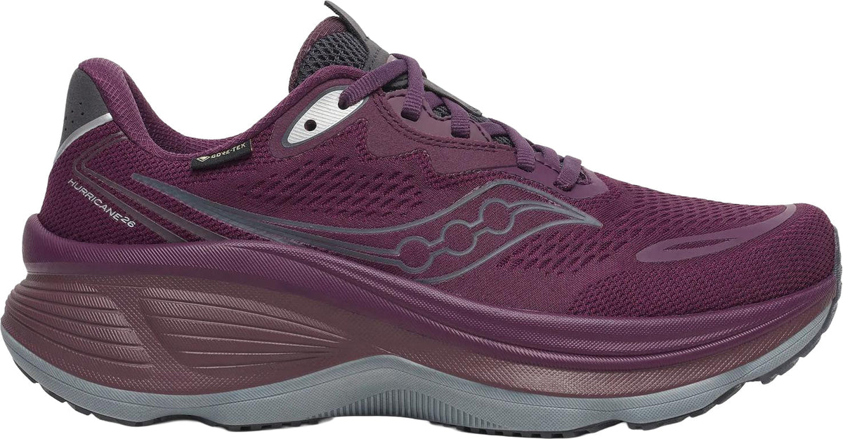 Saucony Women's Hurricane 26 GORE-TEX Running Shoes - Purple