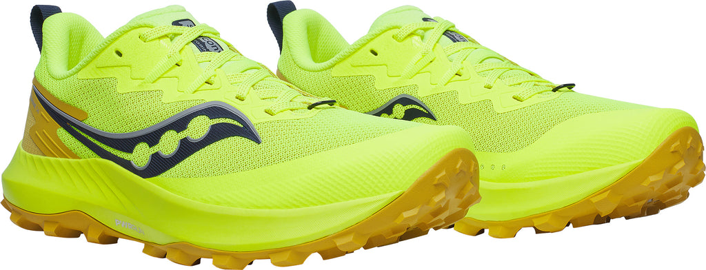 Saucony Men's Peregrine 14 Trail Running Shoes - Yellow