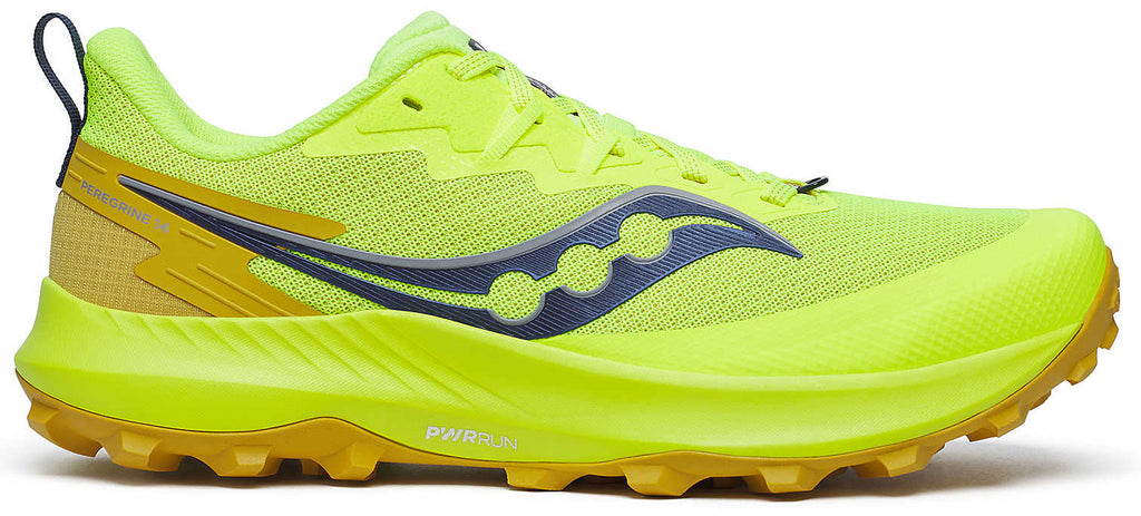 Saucony Men's Peregrine 14 Trail Running Shoes - Yellow
