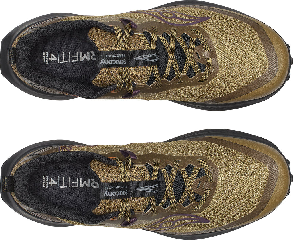 Saucony Men's Peregrine 15 Trail Running Shoes - Brown