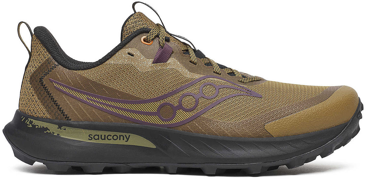 Saucony Men's Peregrine 15 Trail Running Shoes - Brown