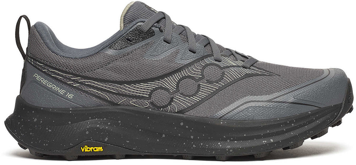 Saucony Men's Peregrine 16 Trail Running Shoes - Grey