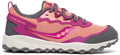 Saucony Junior Peregrine KDZ Shield Trail Running Shoes - Pink