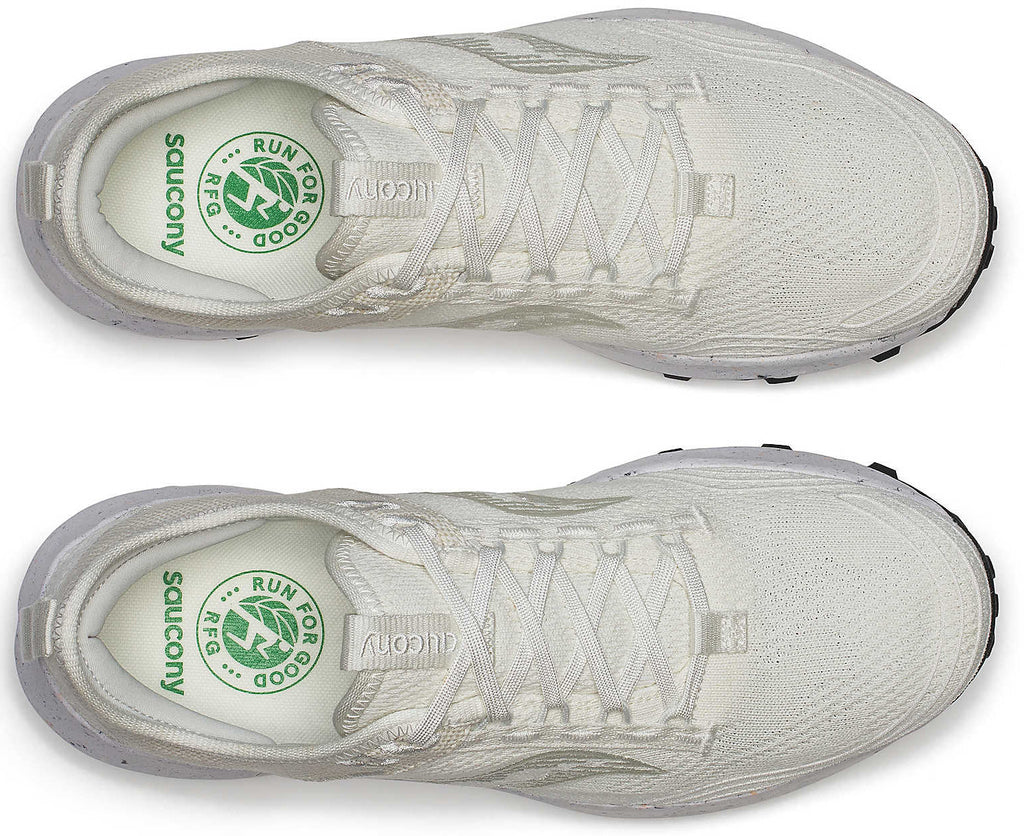 Saucony Men's Peregrine RFG Trail Running Shoes - Cream