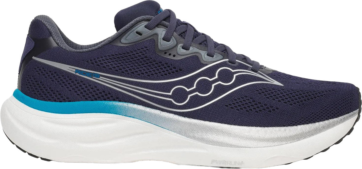 Saucony Men's Ride 19 Running Shoes - Blue