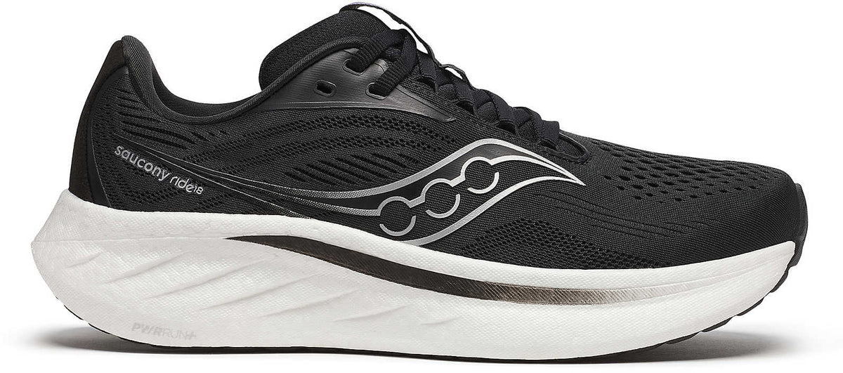 Saucony Women's Ride 18 Running Shoes - Black