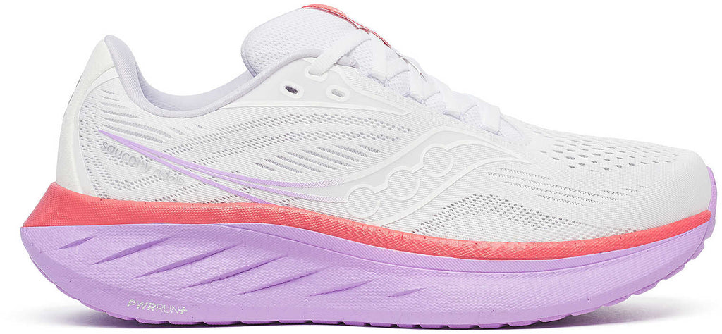 Saucony Women's Ride 18 Running Shoes - White