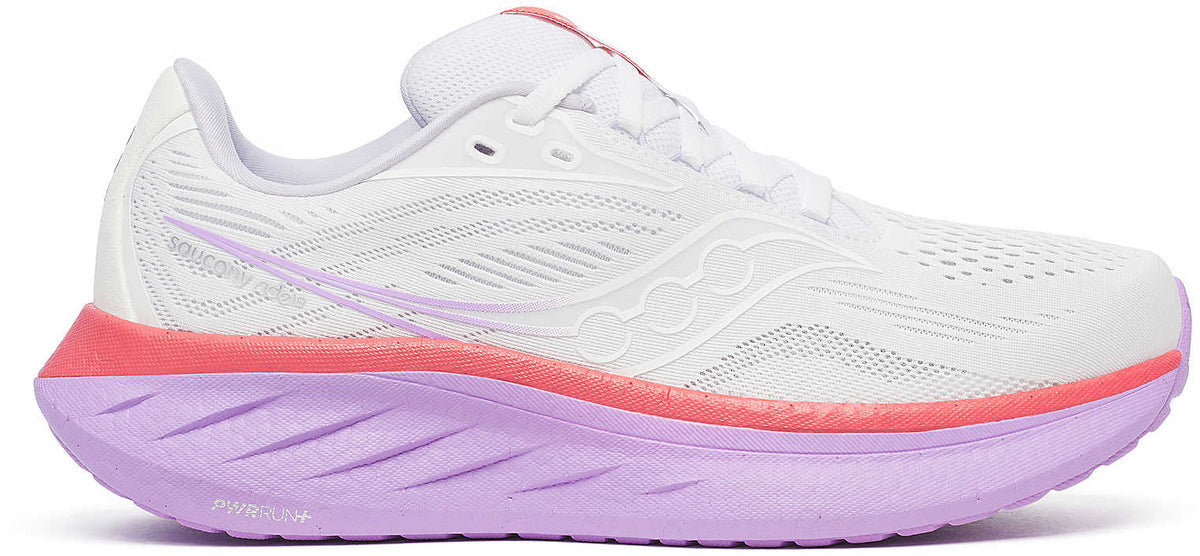 Saucony Women's Ride 18 Running Shoes - White