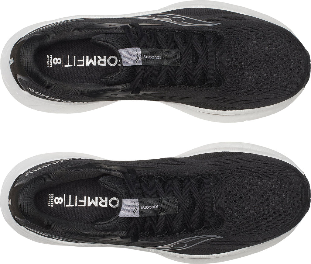 Saucony Men's Ride 18 Running Shoes - Black