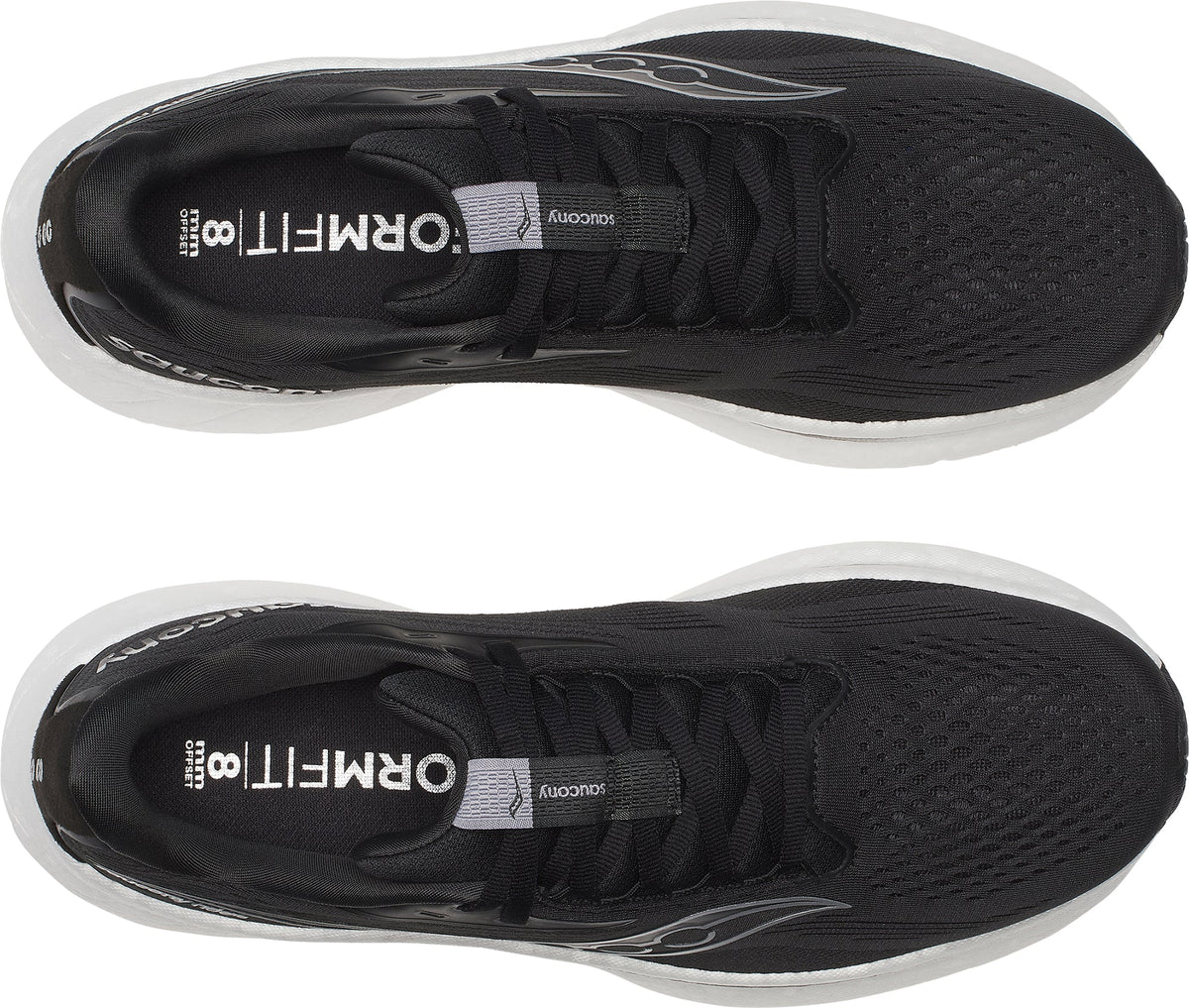 Saucony Men's Ride 18 Running Shoes - Black