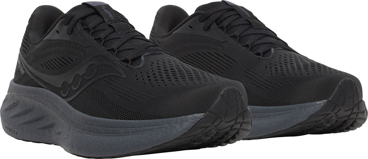 Saucony Men's Ride 18 Running Shoes - Black