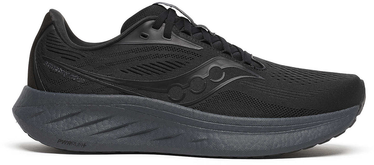 Saucony Men's Ride 18 Running Shoes - Black