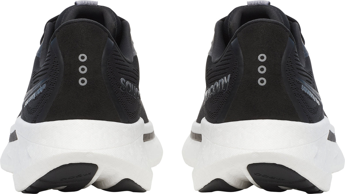 Saucony Men's Ride 18 Wide Fit Running Shoes - Black