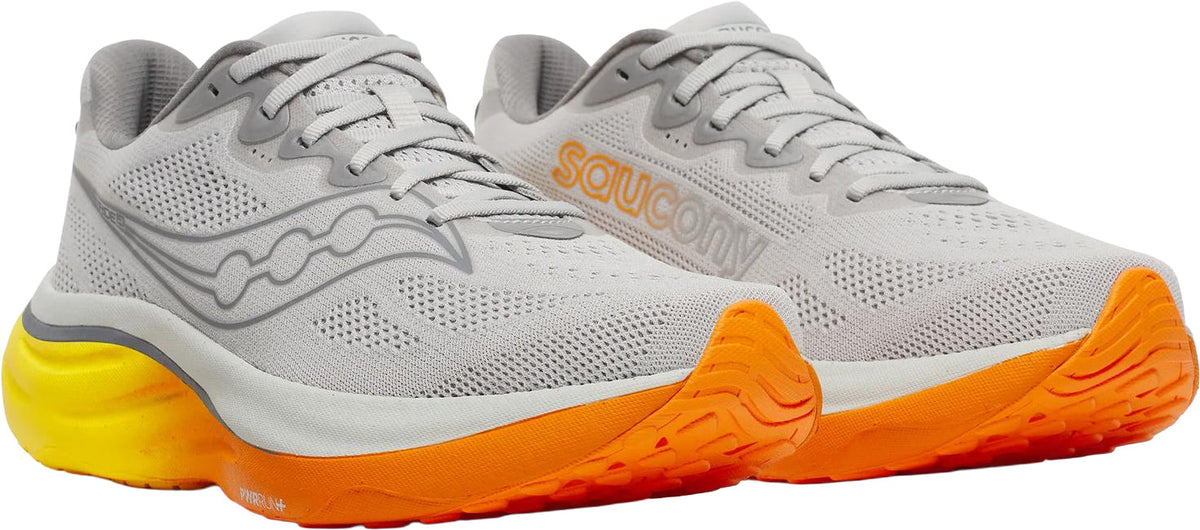 Saucony Men's Ride 19 Running Shoes - Grey